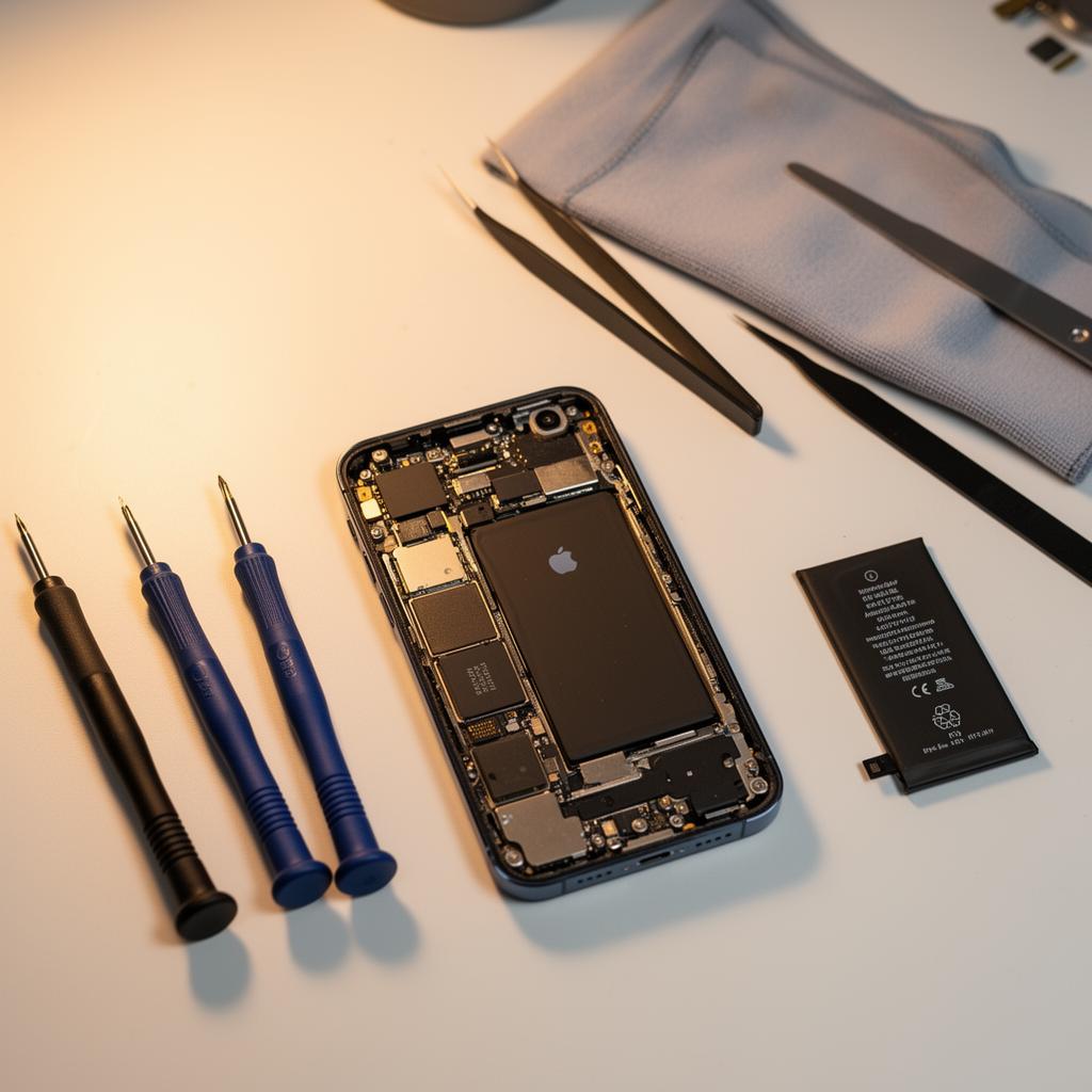 Phone repair workbench